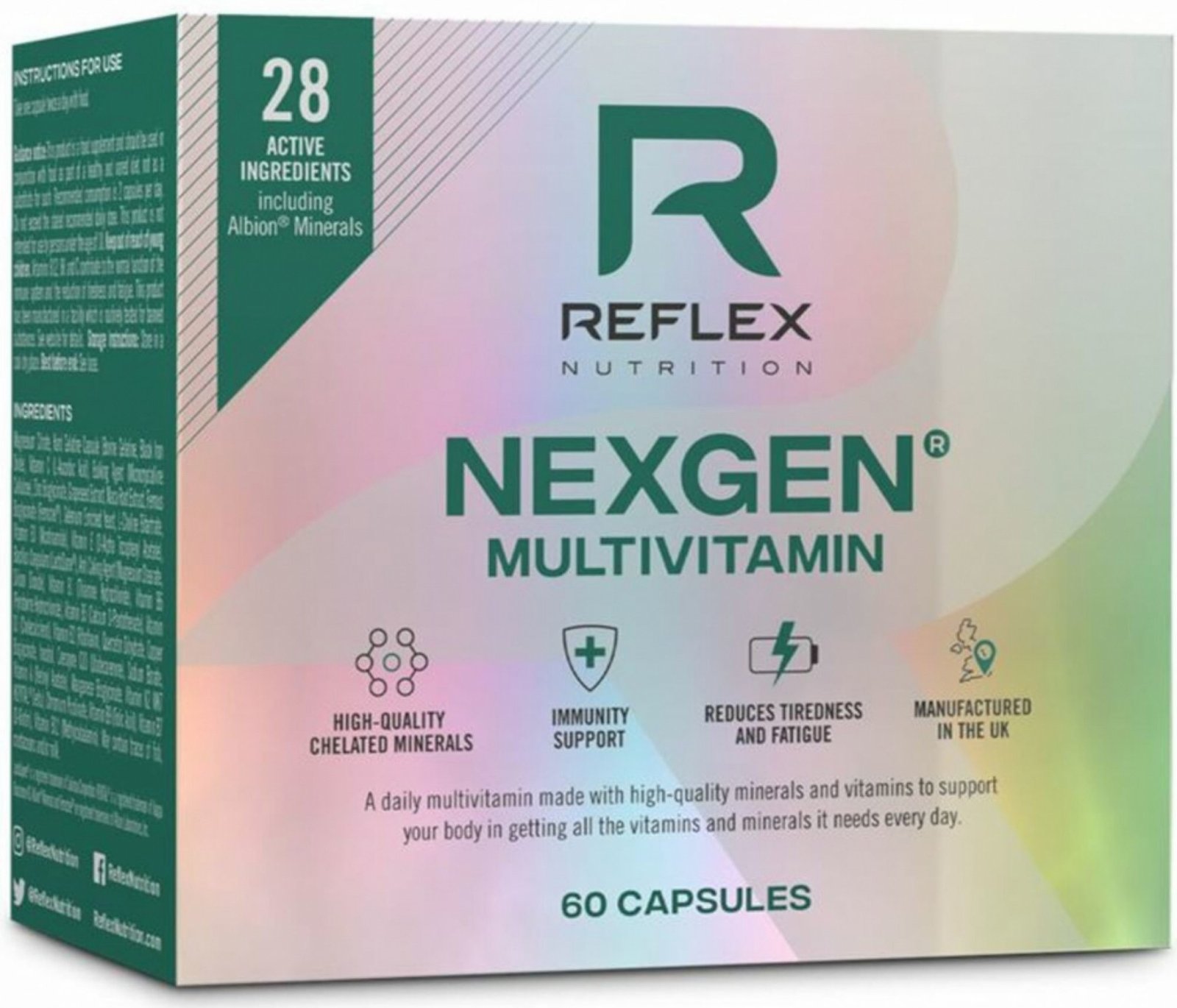Reflex Nutrition Nexgen 60 kapslí